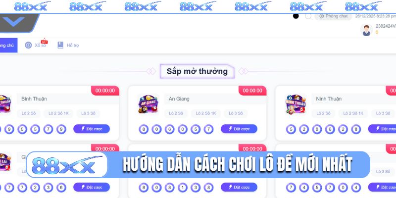 Hướng dẫn bạn cách chơi lô đề mới nhất